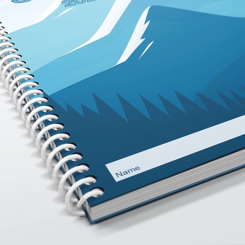 Kunststoff Spiralbindung